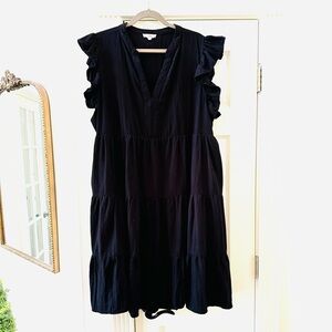 Entro black tiered dress!